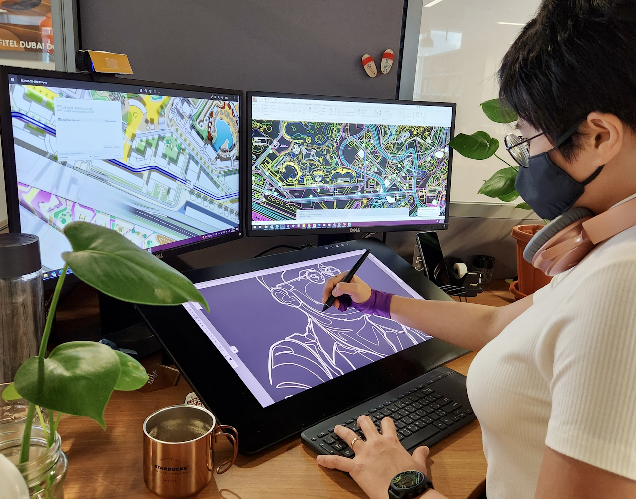 Portrait illustrations